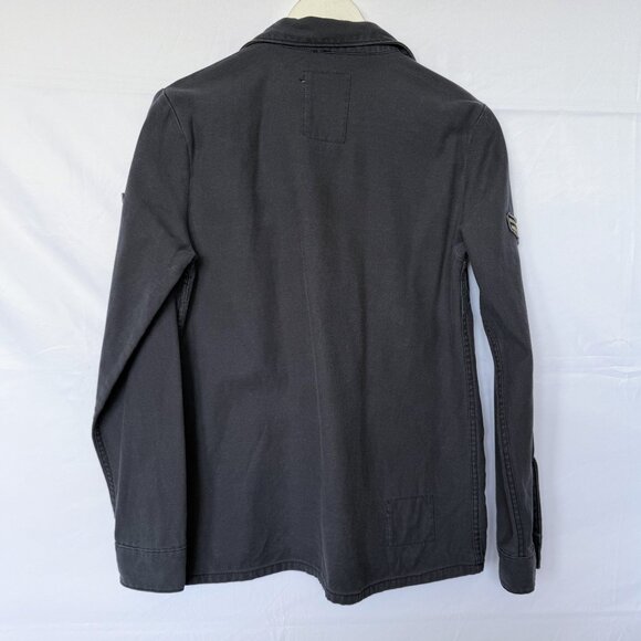 TNA Aritzia Navy Military Light Jacket - Picture 2 of 5